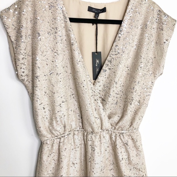 HONEY punch golden sequin romper - Picture 5 of 12